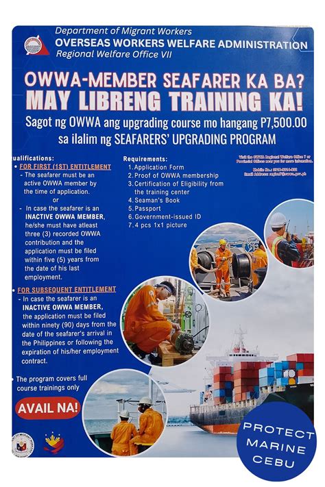 overseas workers welfare administration - region 7 photos